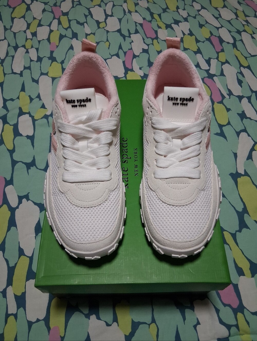Kate Spade K Lace-up Sneakers - Picture 13 of 14
